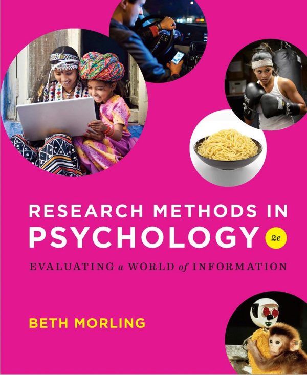 Research Methods in Psychology Evaluating a World of Information 2nd 2E Edition