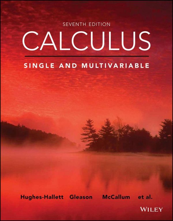Calculus Single and Multivariable 7th 7E Edition