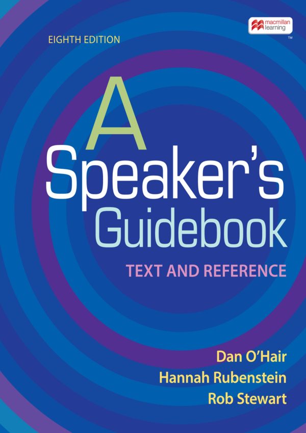 A Speaker's Guidebook 8th 8E Edition