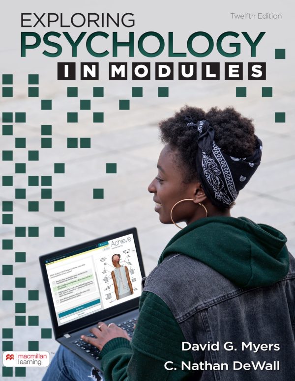 Exploring Psychology In Modules 12th 12E Edition