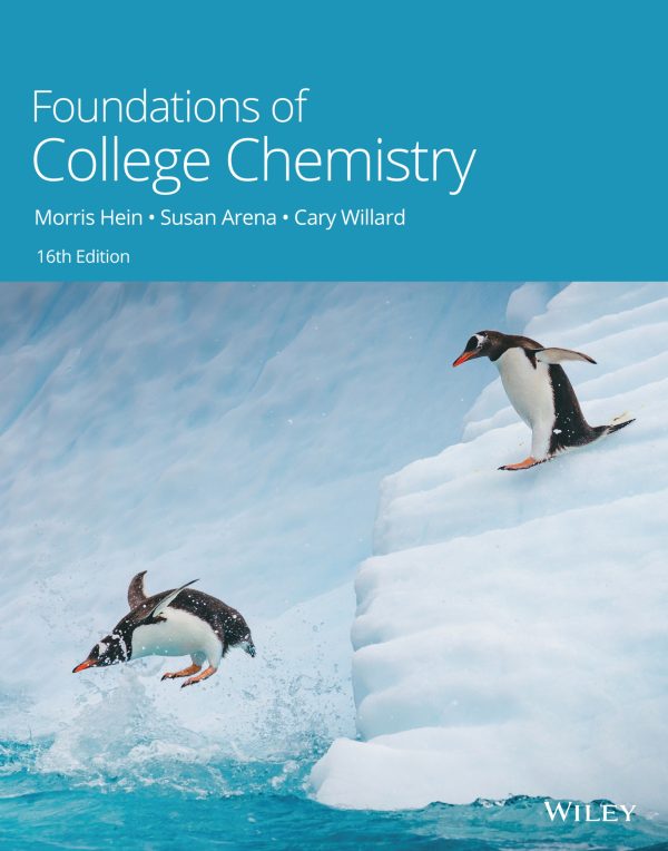 Foundations of College Chemistry 16th 16E Edition