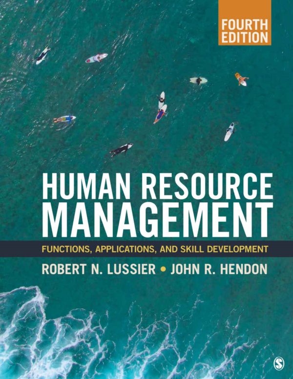 Human Resource Management 4th 4E Edition