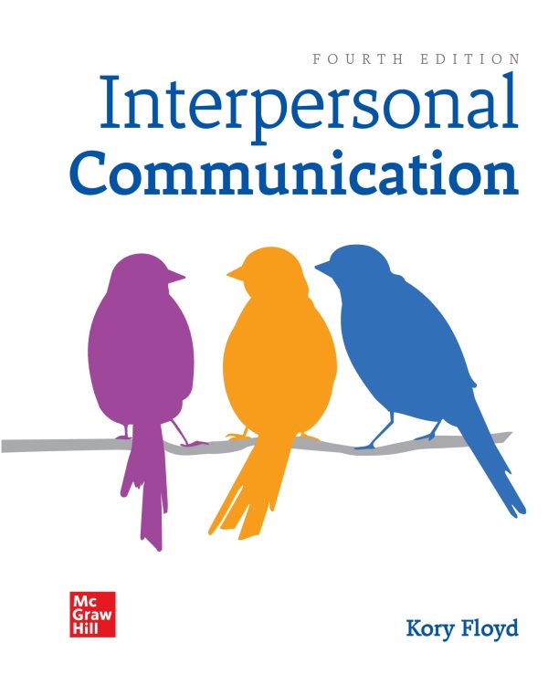 Interpersonal Communication 4th 4E Edition