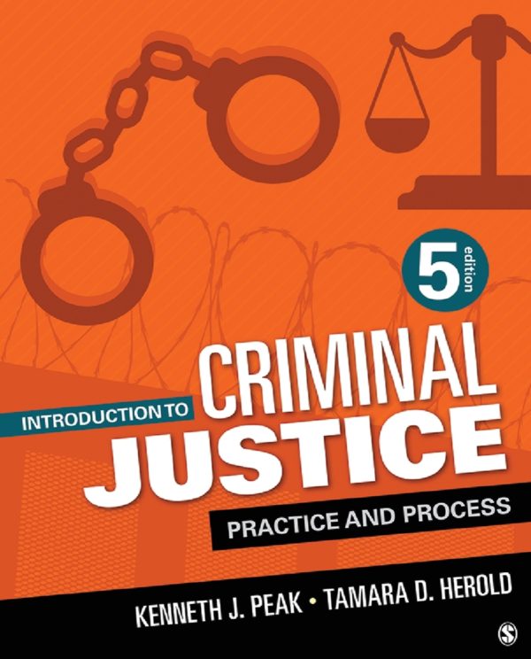 Introduction to Criminal Justice Practice and Process 5th 5E Edition