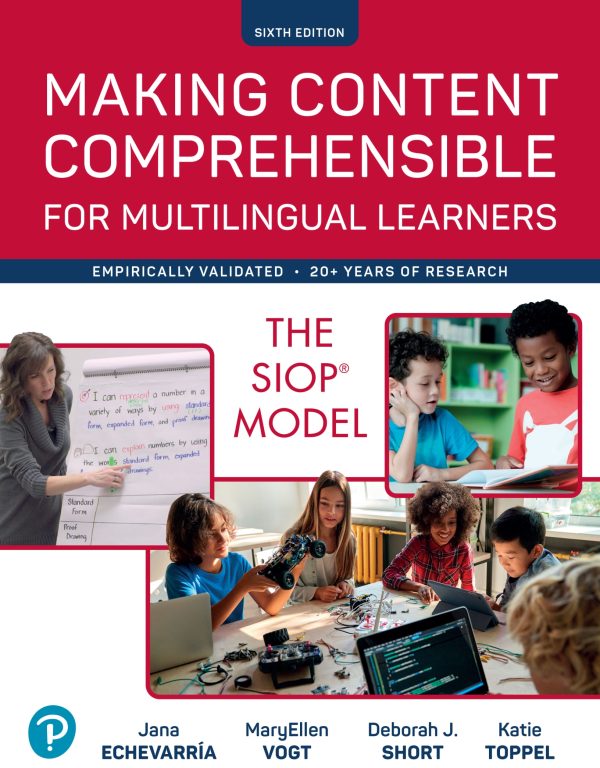 Making Content Comprehensible for Multilingual Learners The SIOP Model 6th 6E Edition