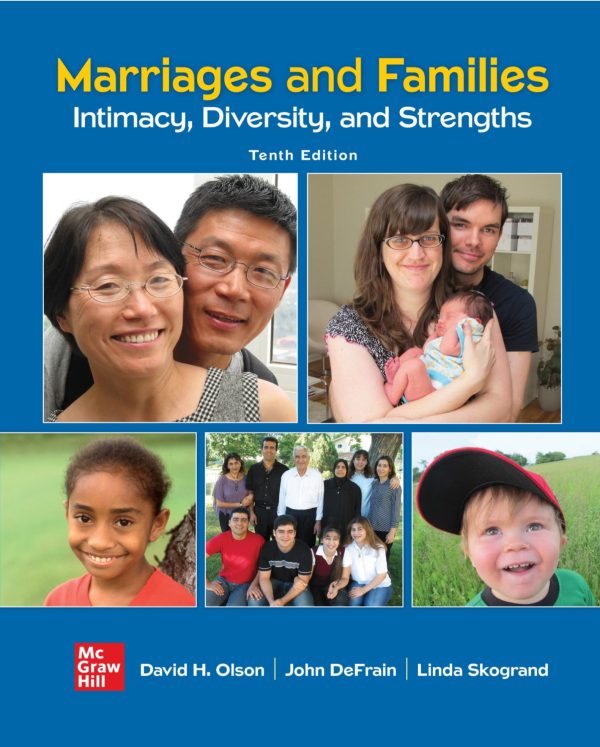 Marriages and Families Intimacy Diversity and Strengths 10th 10E Edition