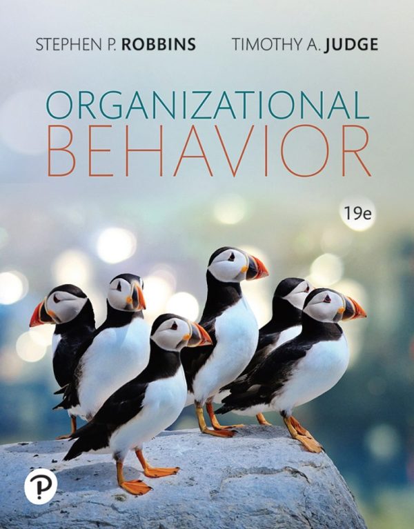 Organizational Behavior 19th 19E Edition