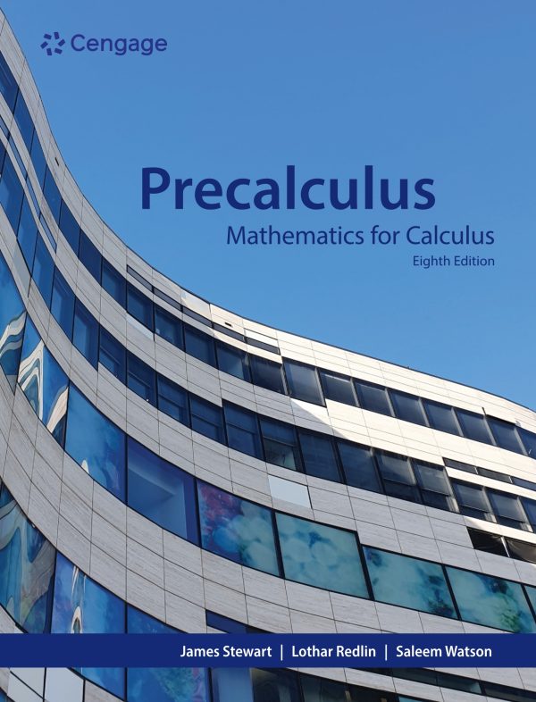 Precalculus Mathematics for Calculus 8th 8E Edition
