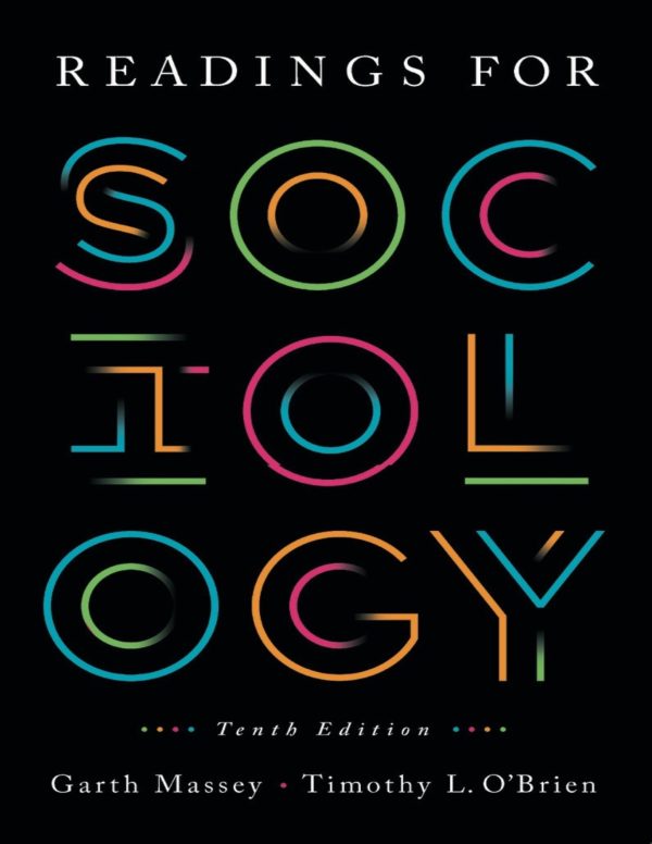 Readings for Sociology 10th 10E Edition