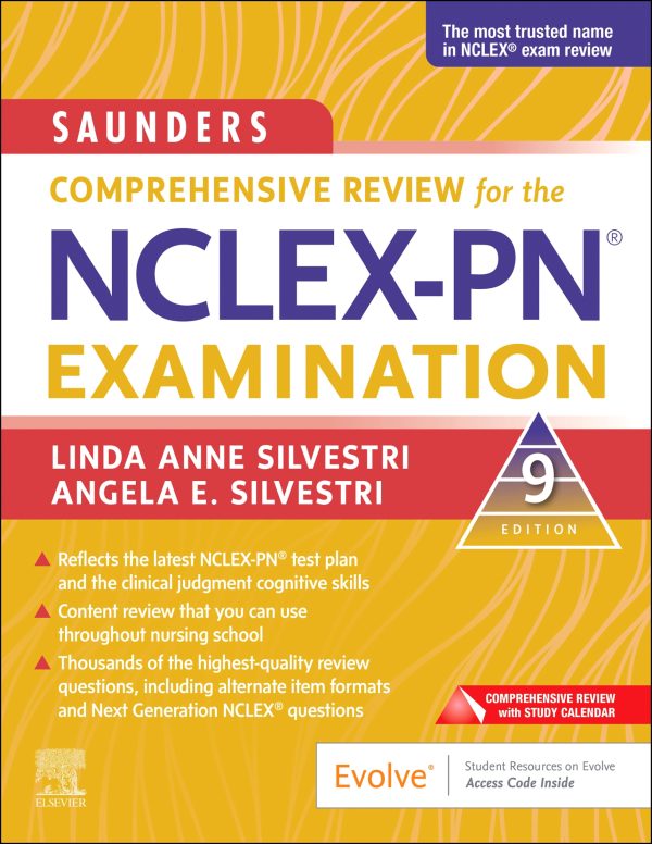 Saunders Comprehensive Review for the NCLEX-PN Examination 9th 9E Edition